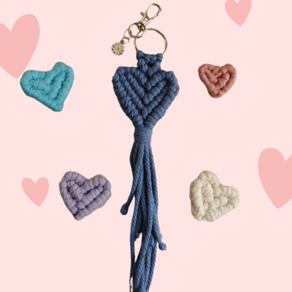 Portachiavi a forma di cuore San Valentino - Imagen 3