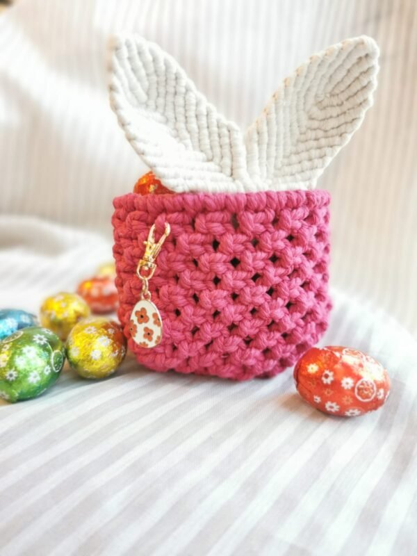 Cestino coniglietti di Pasqua